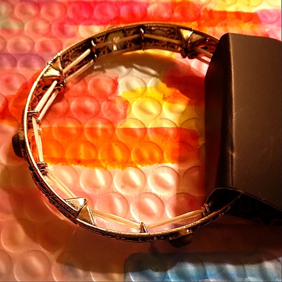 PAPARAZZI WILD WEST STORY GREEN BRACELET - Picture 14 of 15